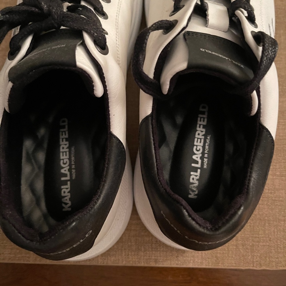 Karl Lagerfeld leather sneakers